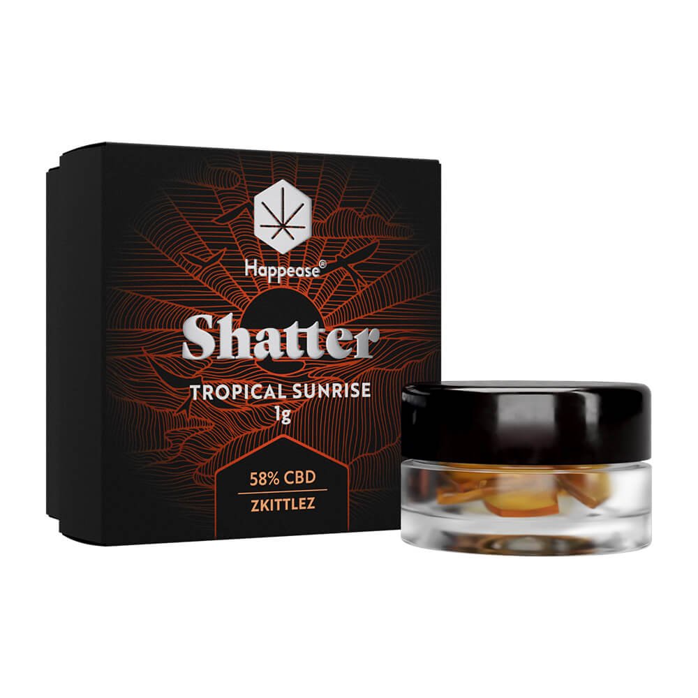 Happease extract Shatter TS with jar