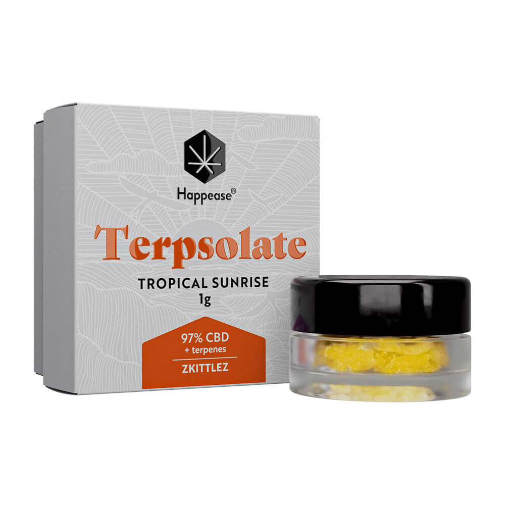 Happease extract terpsolate TS with jar