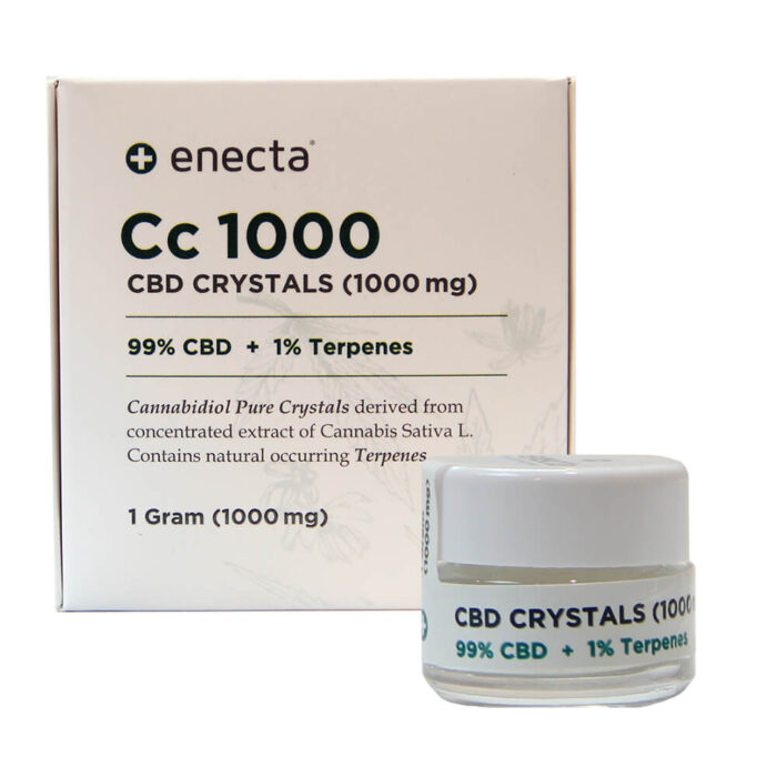 enecta cbd crystals cc1000 4