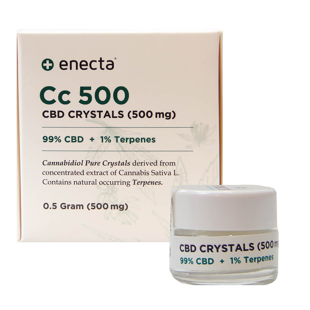 enecta cbd crystals cc500 4