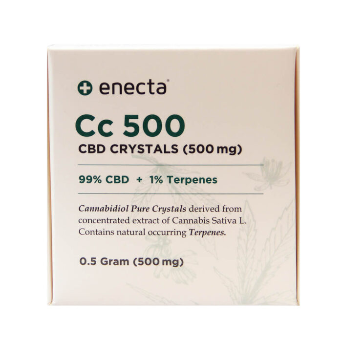 enecta cbd crystals cc500