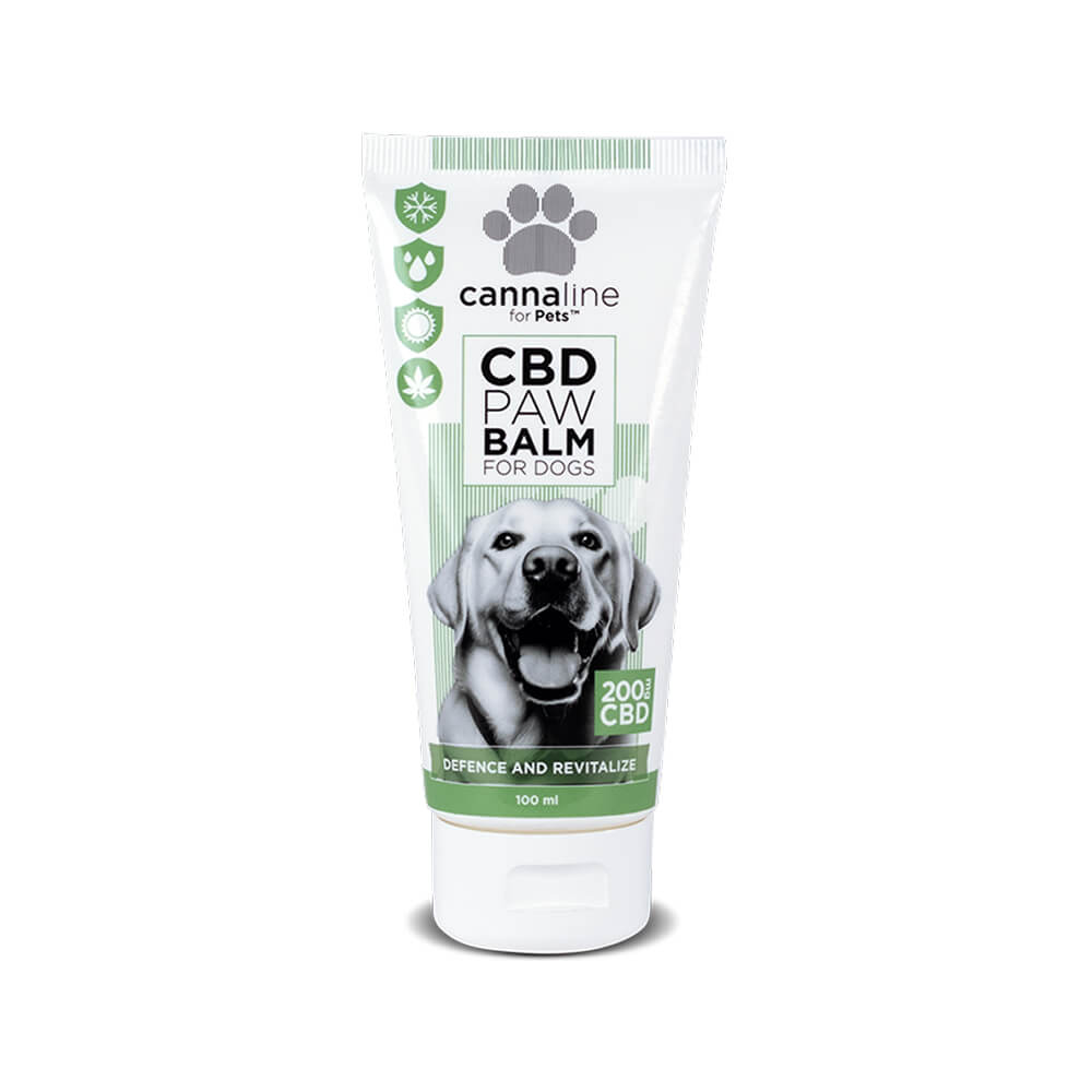 Cannaline CBD Pootbalsem voor Honden - Verzachtende balsem