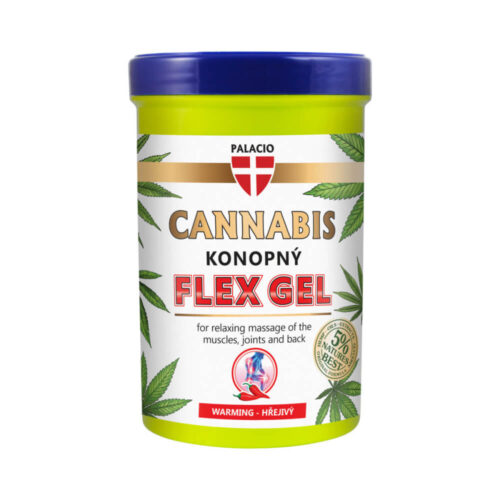 Palacio Cannabis Flex Gel Massage - Verwarmende gel