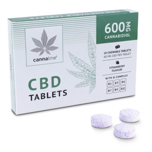 Cannaline CBD Kauwtabletten - Kalmerende supplementen