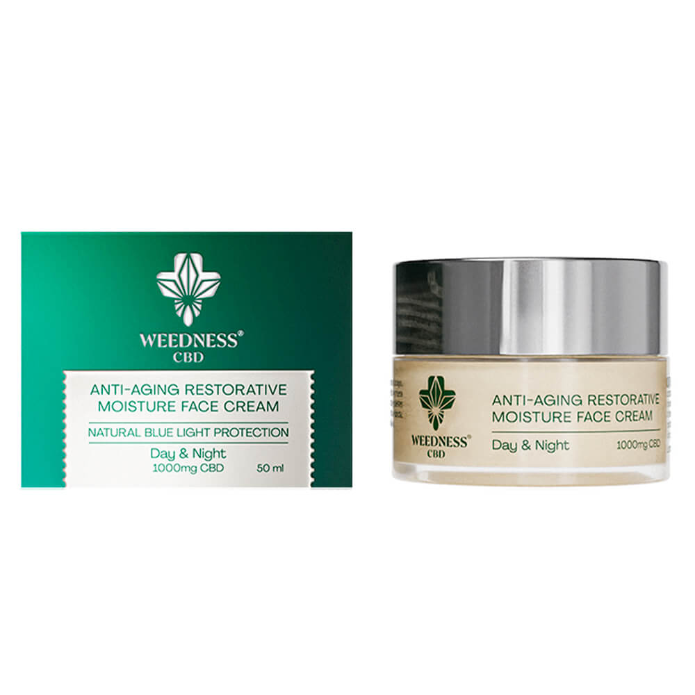 Weedness Anti-Aging Gezichtscrème - Herstellende crème