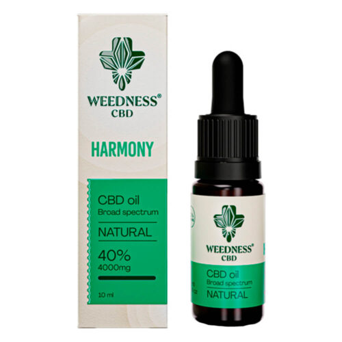 Weedness Natuurlijke 40% CBD Olie - Kalmerende olie