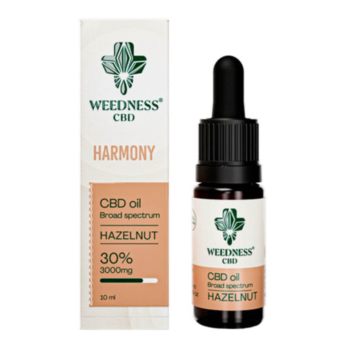 Weedness Hazelnoot 30% CBD Olie - Kalmerende olie