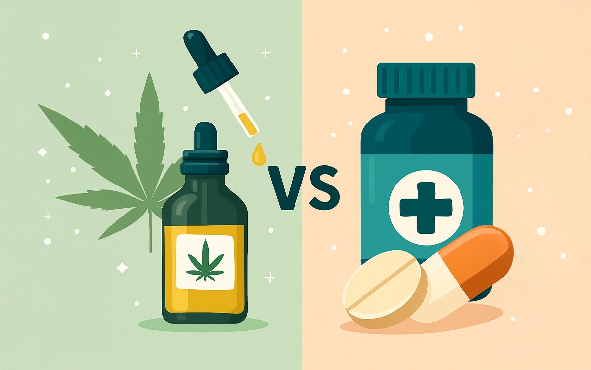 CBD vs. Traditionele pijnstillers: Wat is beter?