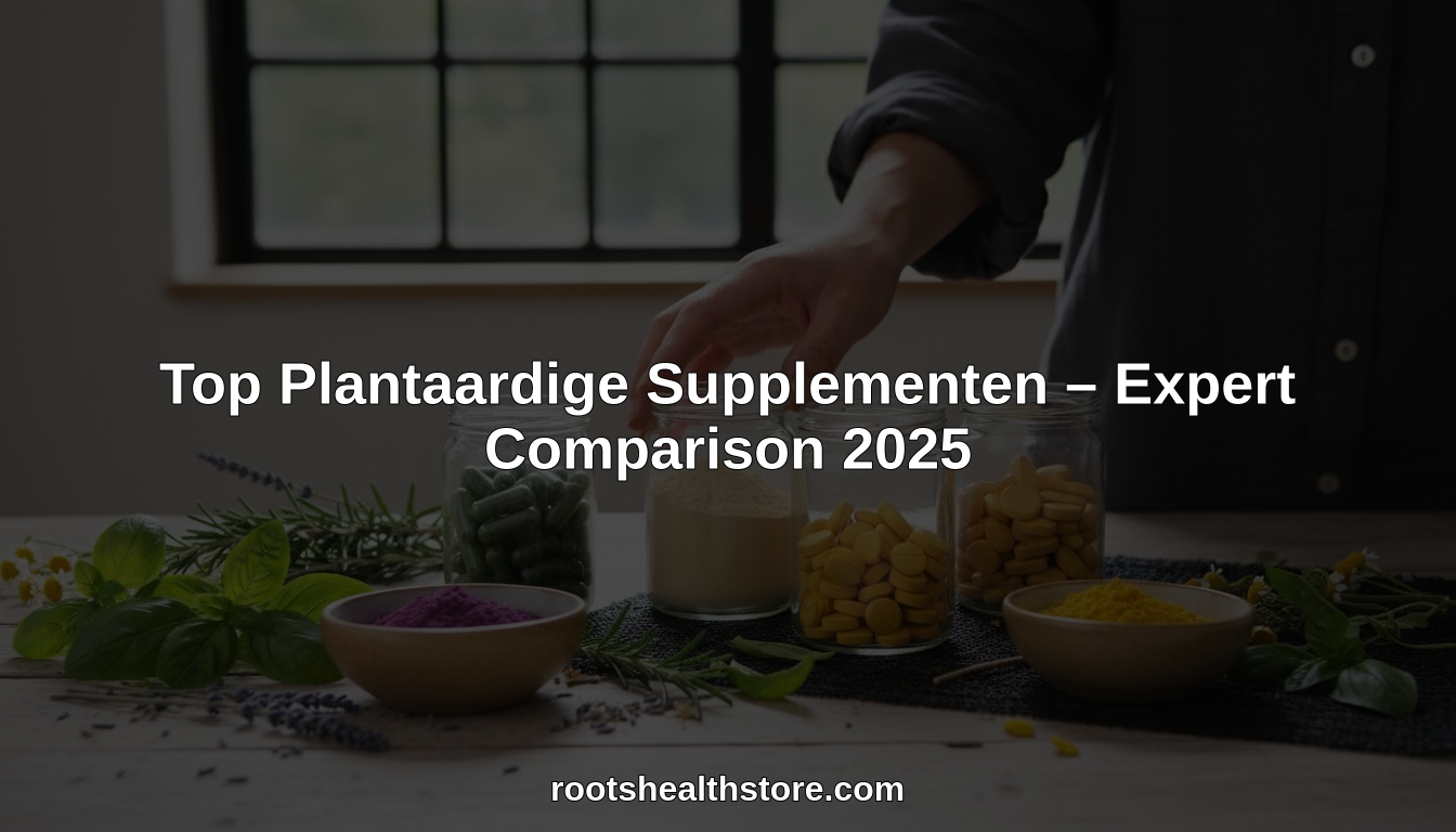 top plantaardige supplementen hero header image