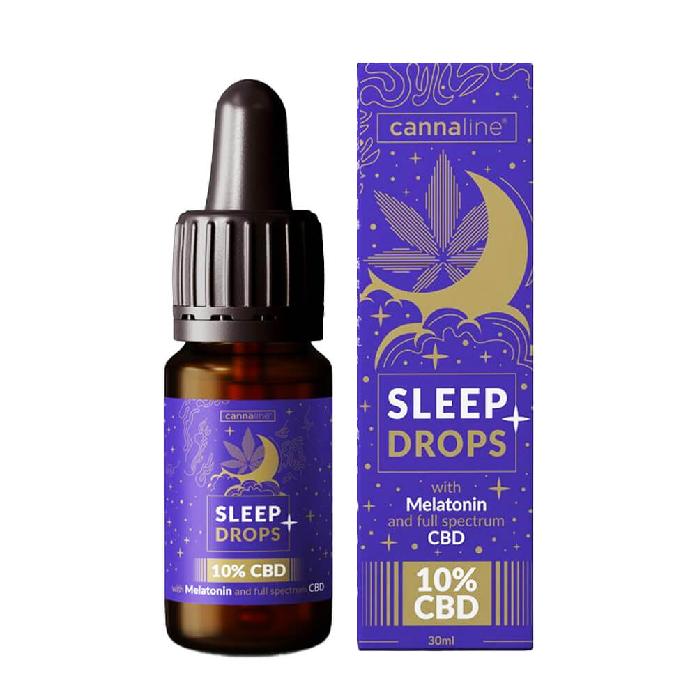Cannaline Full Spectrum CBD Olie Slaapdruppels - Slaapondersteunende druppels