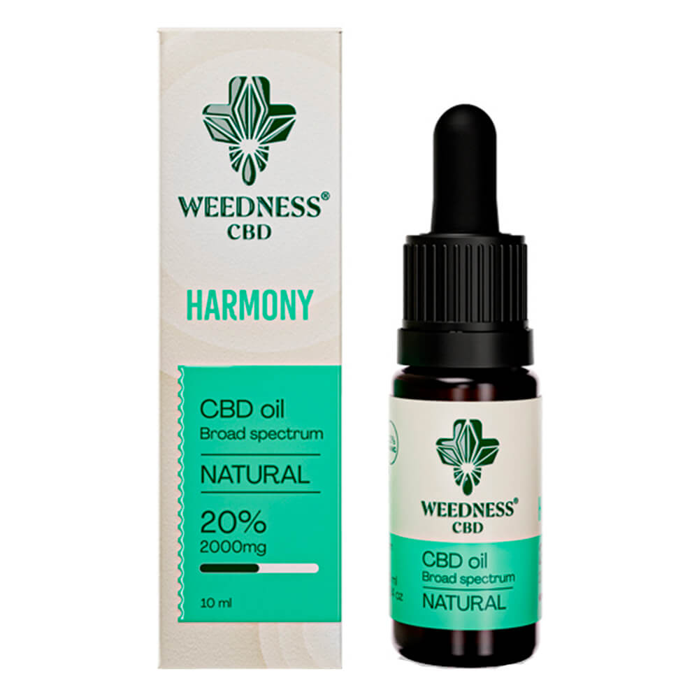 Weedness Natuurlijke CBD Olie - Kalmerende olie