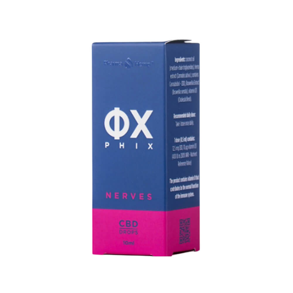 Pharma Hemp PHIX Drops 10ml - Nerves - 25% CBD