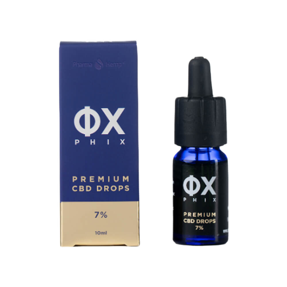 Pharma Hemp PHIX Premium Drops 10ml - 7% CBD